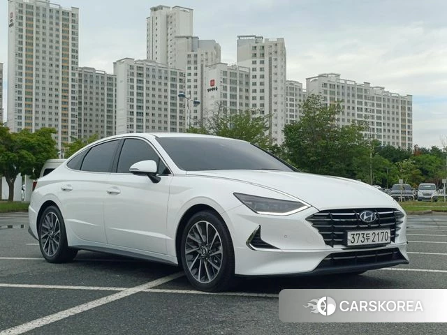 Hyundai Sonata (DN8) 2020 Белый из Кореи