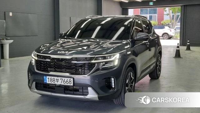 Kia The New Seltos 2022 Серый из Кореи