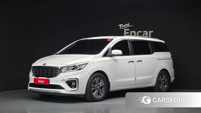 Kia The New Carnival 2019 Белый из Кореи