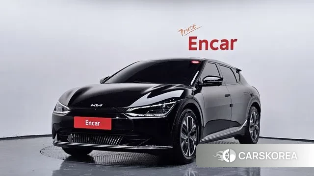 Kia EV6 2022 Черный из Кореи