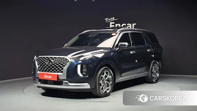 Hyundai Palisade 2021 Синий из Кореи