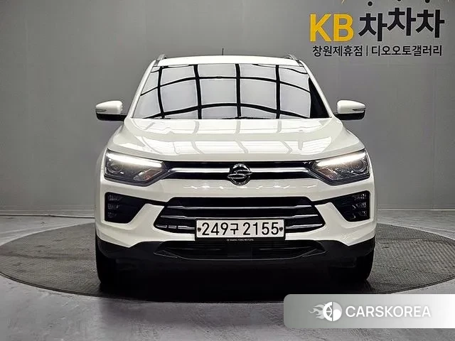 Ssangyong Beautiful Korando 2020 Белый из Кореи