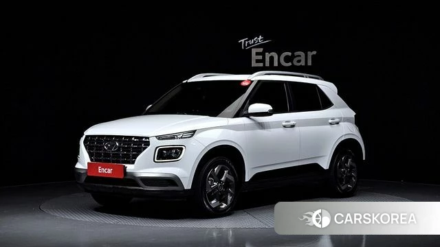 Hyundai Venue 2021 Белый из Кореи