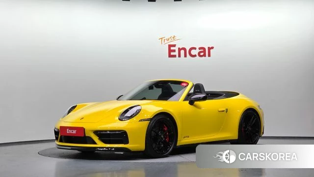 Porsche 911(992) 2024 Желтый из Кореи