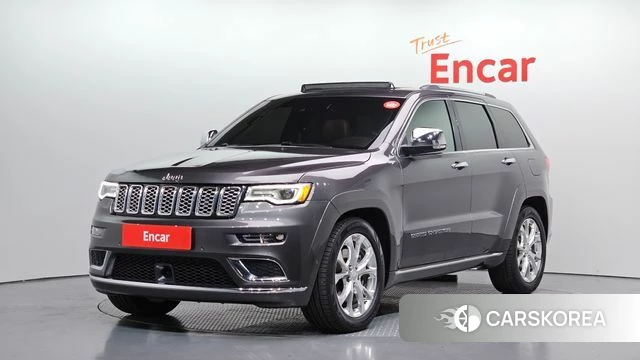 Jeep Grand Cherokee 2021 Серый из Кореи