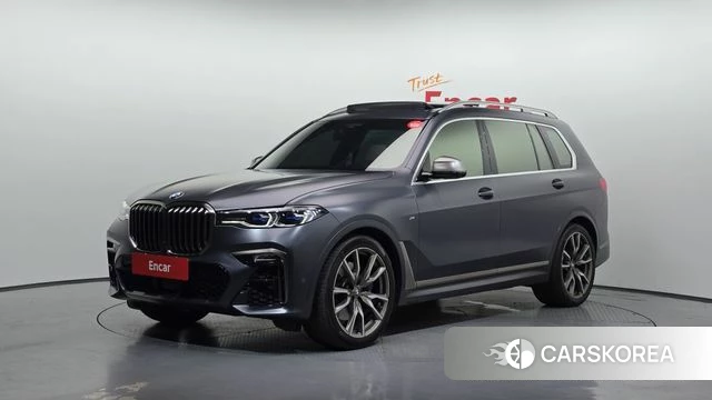 BMW X7 (G07) 2020 Серый из Кореи