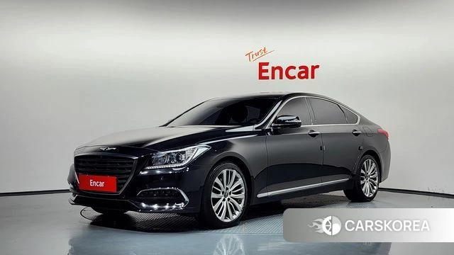 Genesis G80 2018 Черный из Кореи