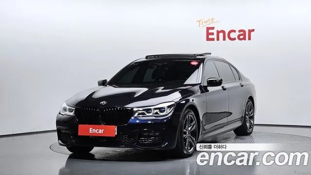 BMW 7 Series (G11) 2018 Черный из Кореи