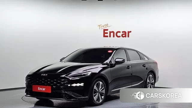 Kia K8 Hybrid 2022 Черный из Кореи