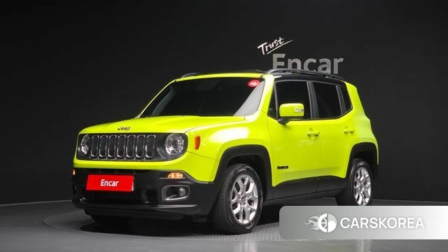 Jeep Renegade 2018 Зеленый из Кореи