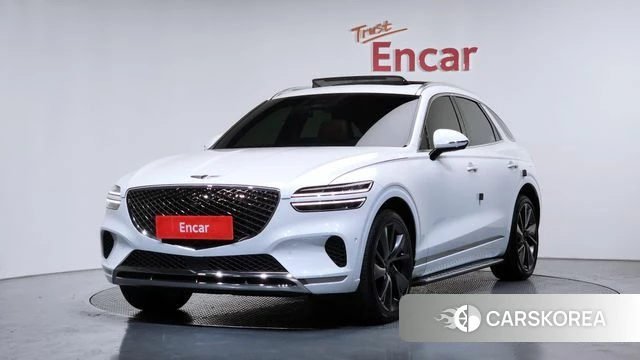 Genesis GV70 2021 Белый из Кореи