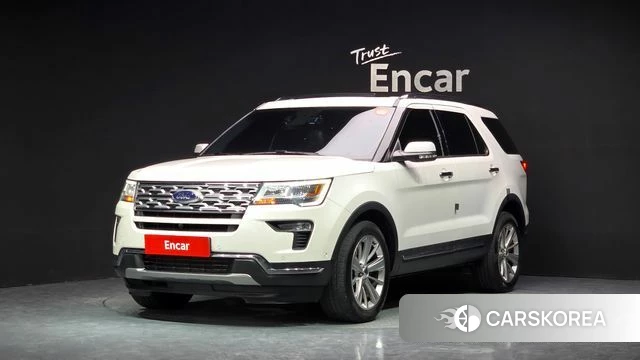 Ford Explorer 2019 Белый из Кореи