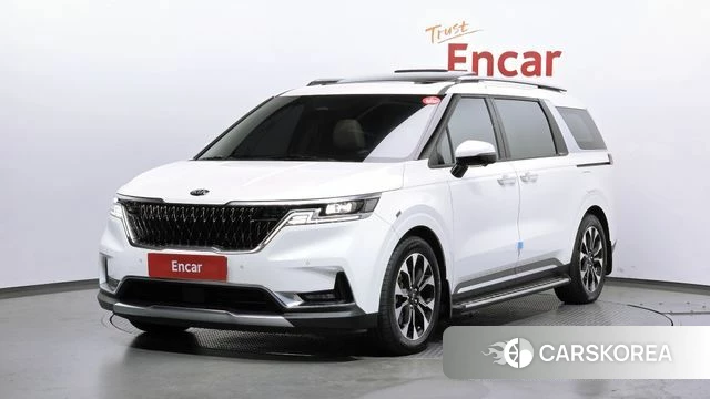 Kia Carnival 4th generation 2021 Белый из Кореи