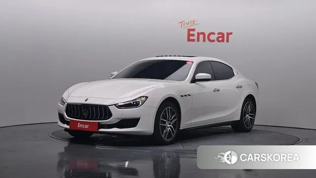 Maserati Ghibli 2020 Белый из Кореи