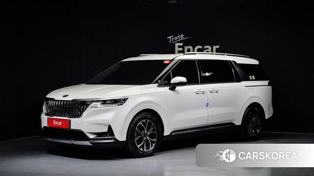 Kia Carnival 4th generation 2021 Белый из Кореи