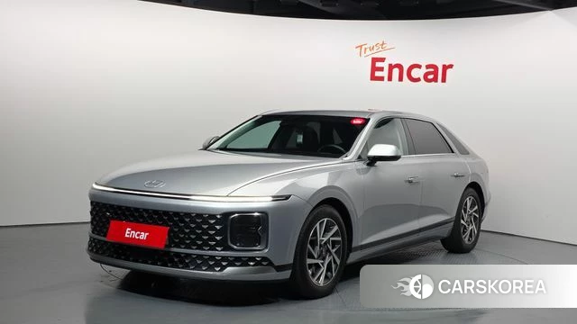 Hyundai Grandeur (GN7) 2023 Серебристо-серый из Кореи