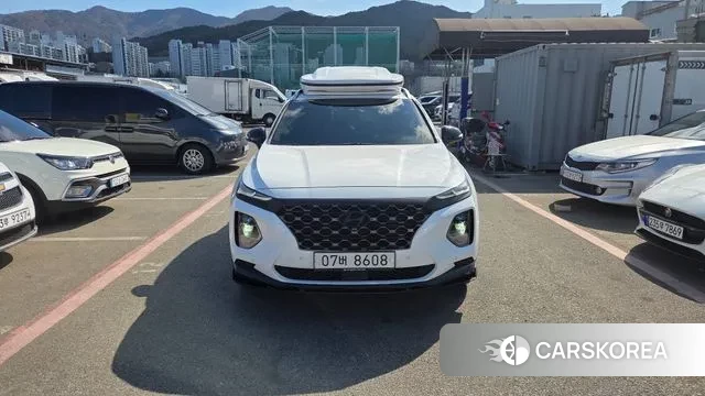 Hyundai Santa Fe TM 2019 Белый из Кореи