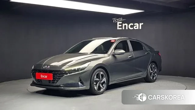 Hyundai Avante Hybrid (CN7) 2023 Серый из Кореи