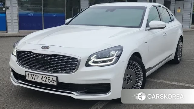 Kia More K9 2018 Белый из Кореи