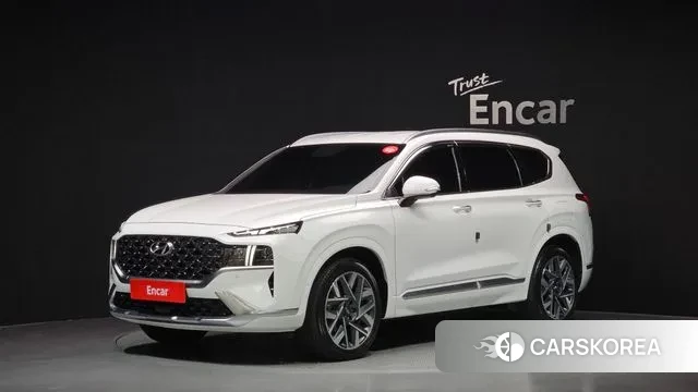 Hyundai The New Santa Fe 2021 Белый из Кореи