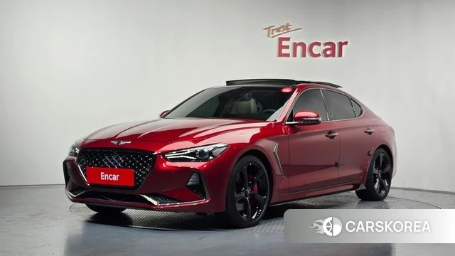 Genesis G70 2019 Красный из Кореи
