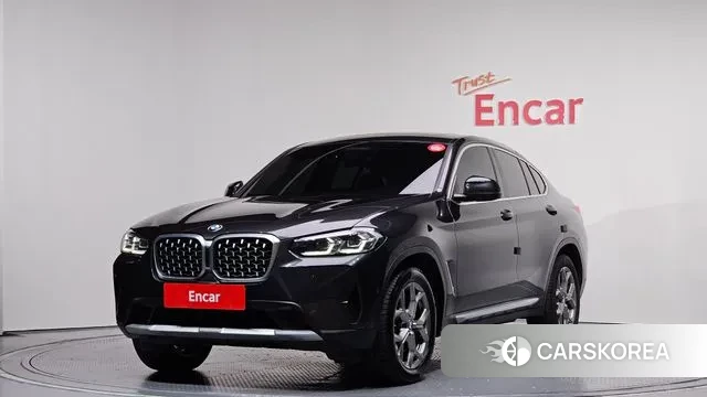 BMW X4 (G02) 2022 Серый из Кореи