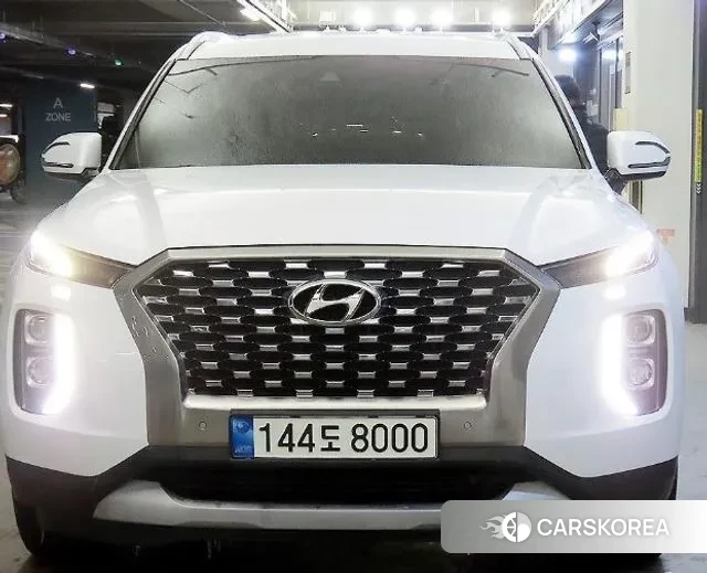Hyundai Palisade 2021 Белый из Кореи