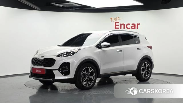 Kia Sportage The Bold 2019 Белый из Кореи