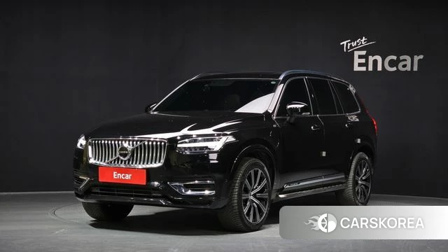 Volvo XC90 second Generation 2021 Черный из Кореи