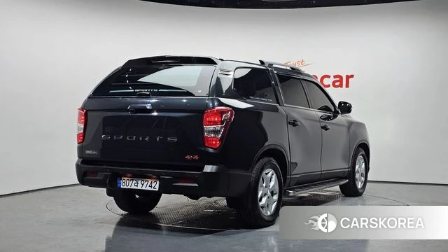 Ssangyong The New Rexton Sport 2022 Серый из Кореи