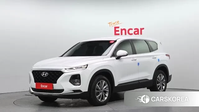 Hyundai Santa Fe TM 2018 Белый из Кореи