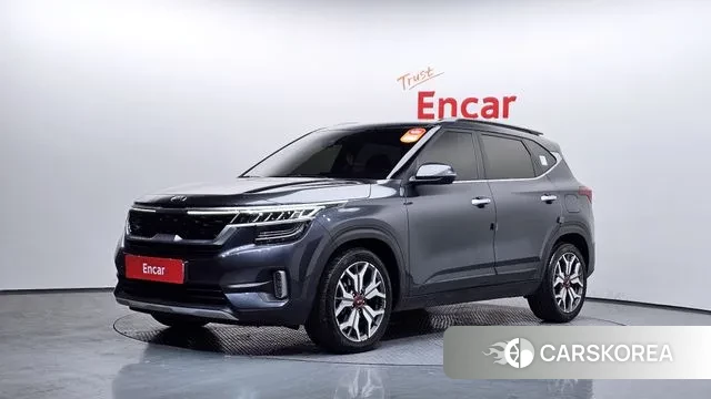 Kia Seltos 2020 Серый из Кореи