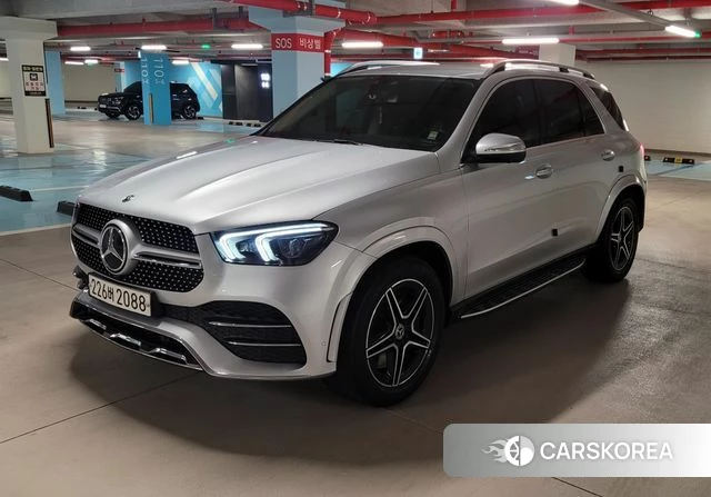 Mercedes-Benz GLE-Class W167 2019 Серебристо-серый из Кореи