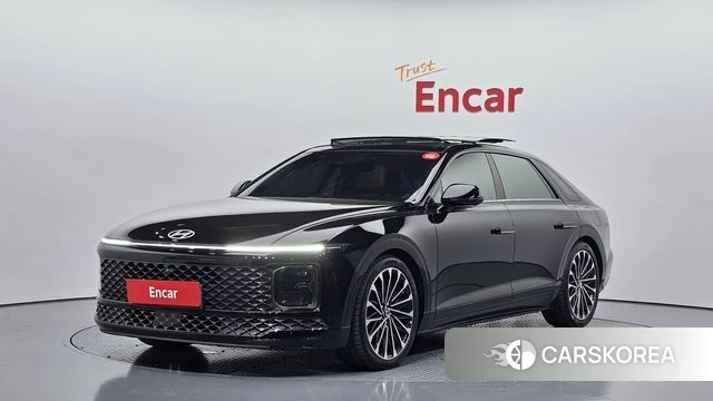 Hyundai Grandeur (GN7) 2023 Черный из Кореи