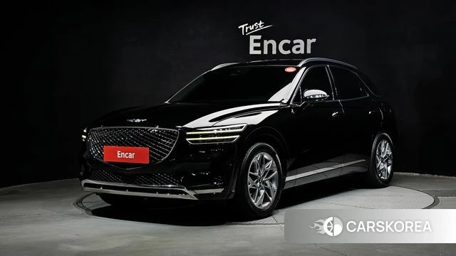 Genesis GV70 2021 Черный из Кореи