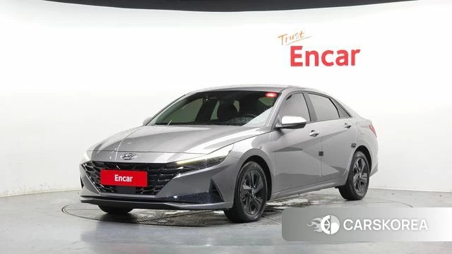 Hyundai Avante Hybrid (CN7) 2020 Серый из Кореи