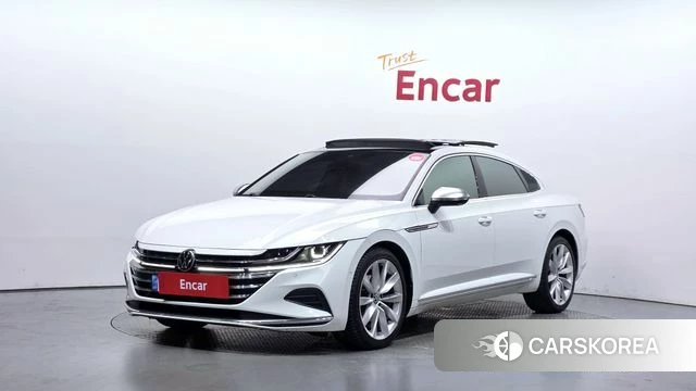 Volkswagen Arteon 2022 Белый из Кореи
