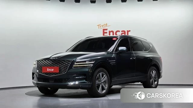 Genesis GV80 2023 Темно-зеленый из Кореи