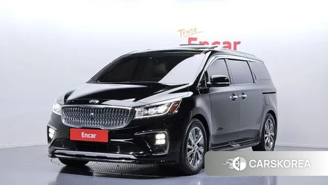 Kia The New Carnival 2018 Черный из Кореи