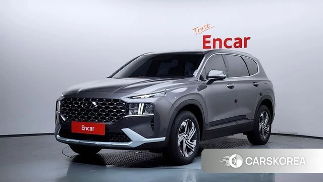 Hyundai The New Santa Fe 2022 Серый из Кореи
