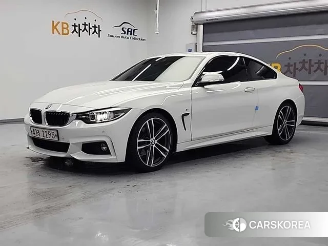 BMW 4 Series (F32) 2018 Белый из Кореи