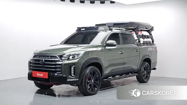 Ssangyong The New Rexton Sports Cannes 2022 Зеленый из Кореи