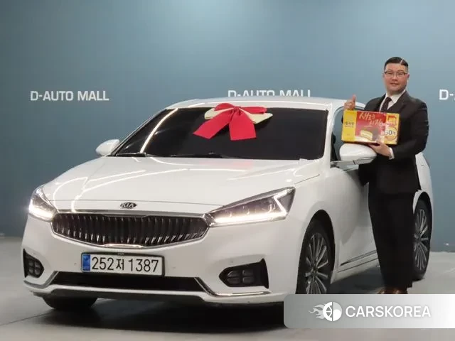 Kia Come New K7 2018 Белый из Кореи