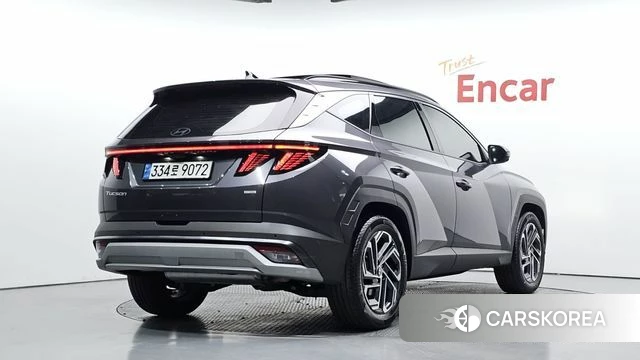 Hyundai The New Tucson Hybrid (NX4) 2024 Серый из Кореи