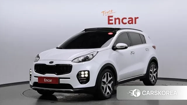 Kia Sportage 4th Generation 2018 Белый из Кореи