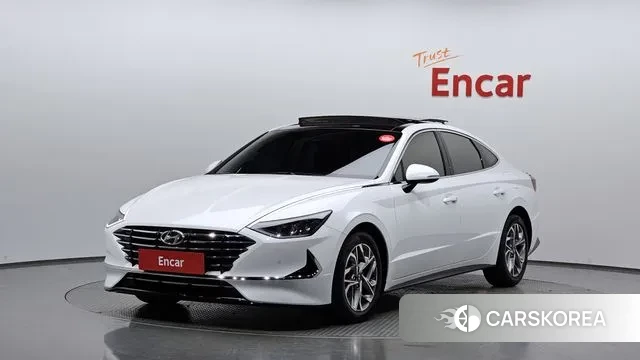 Hyundai Sonata (DN8) 2020 Белый из Кореи