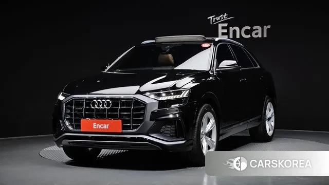 Audi Q8 (4M) 2022 Черный из Кореи