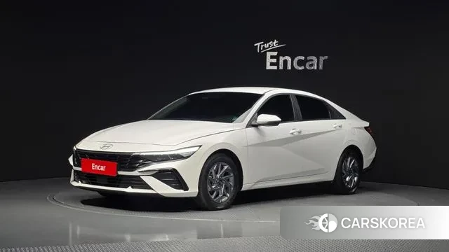 Hyundai The New Avante Hybrid (CN7) 2023 Белый из Кореи