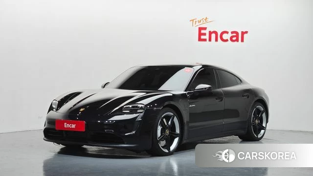 Porsche Taycan 2022 Черный из Кореи