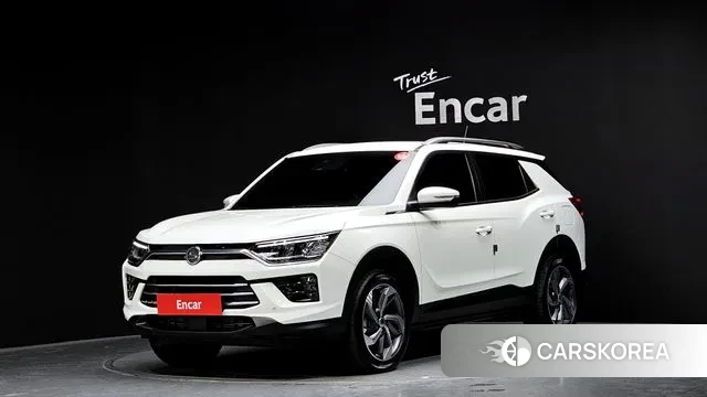 Ssangyong Beautiful Korando 2021 Белый из Кореи